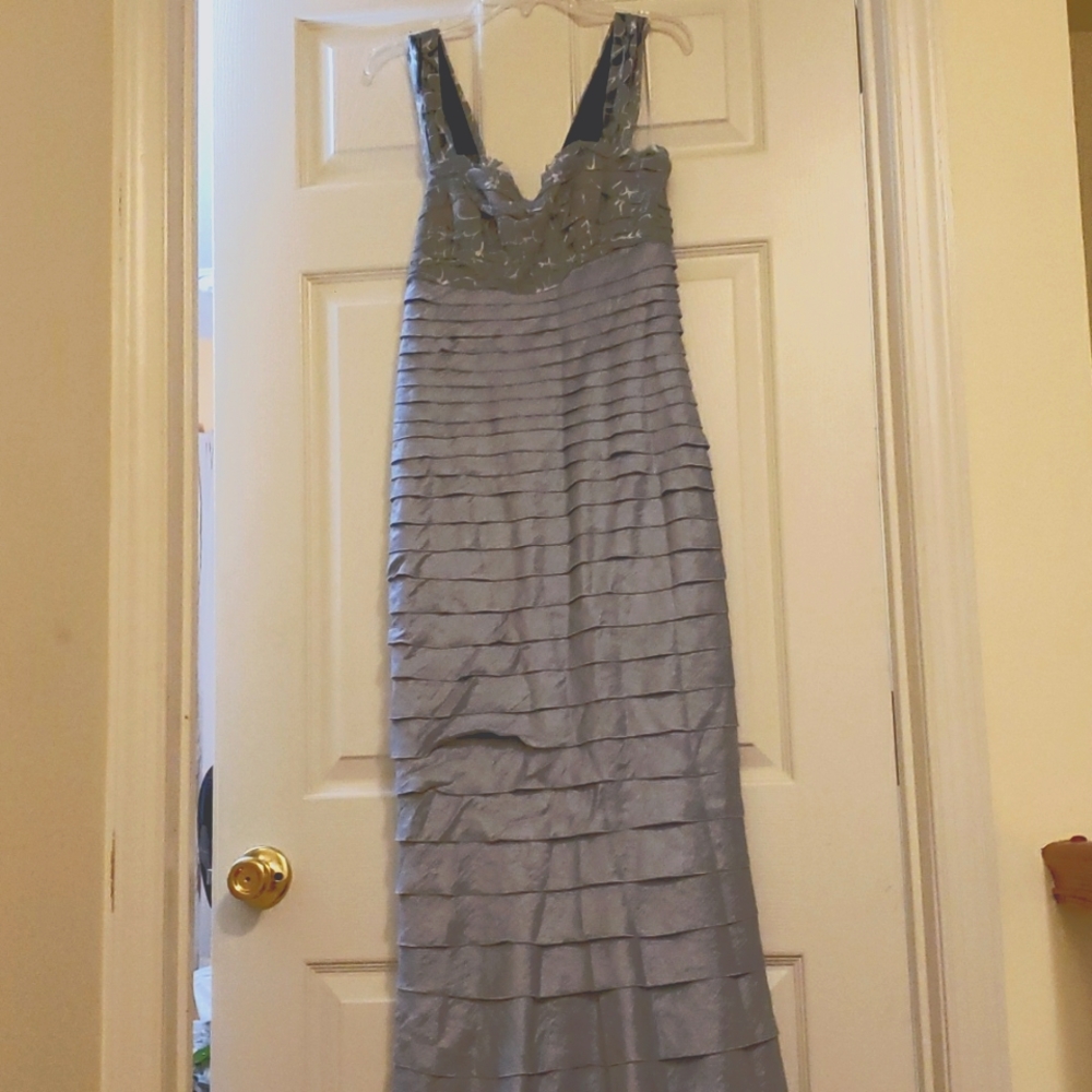 Js Collection Blue Gown Size 6 - image 1